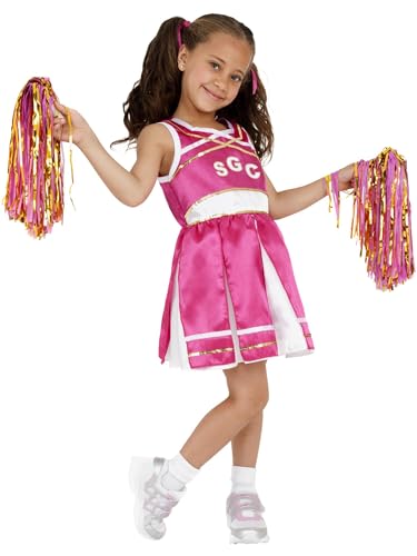 Cheerleader Costume, Child (S) von Smiffys