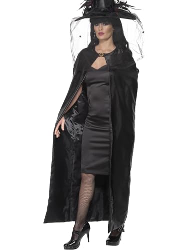 Smiffy�s Kost�m-Umhang DELUXE WITCH'S CAPE black 36934 von Smiffys