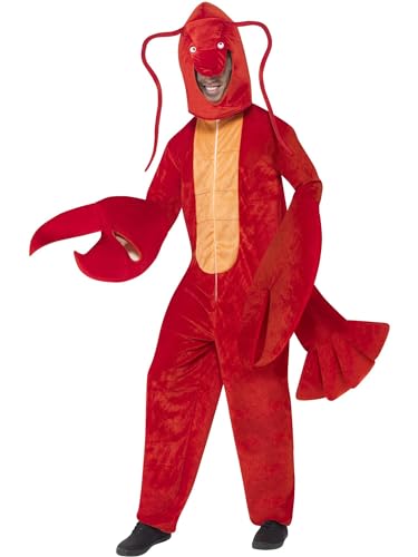 Smiffys Lobster Adult Costume, Red, One Size von Smiffys