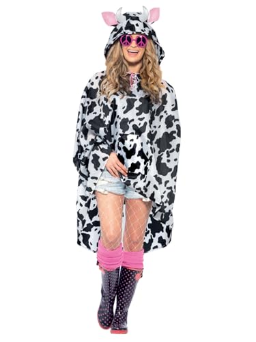 Cow Party Poncho von Smiffys