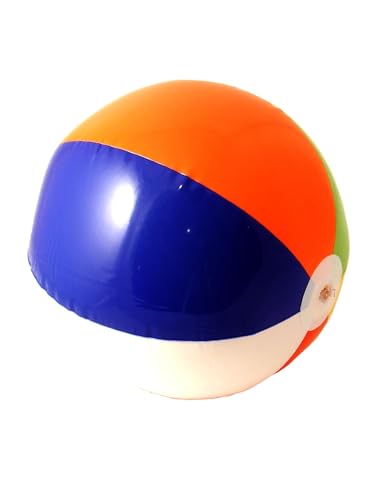 Smiffys 29031 - Strandball aufblasbare, 40 cm, mehrfarbig von Smiffys