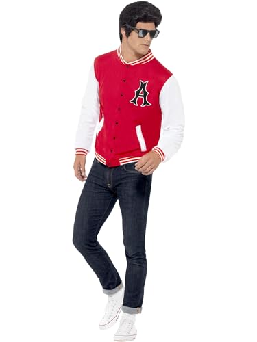 Smiffys 50er Jock Letterman Schuljacke von Smiffys