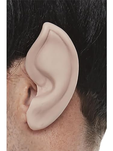 Smiffys 52343 Offiziell Lizenziertes Star Trek, Original Serie Spock Ears, Unisex Erwachsene, Nude, Einheitsgröße von Smiffys