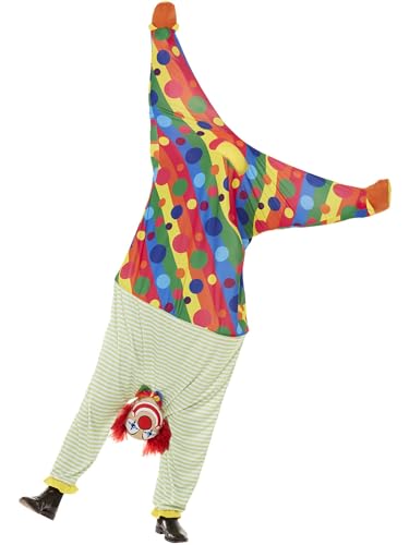 Smiffys Umgekehrter Clown-Kostüm, Einteiler von Smiffys