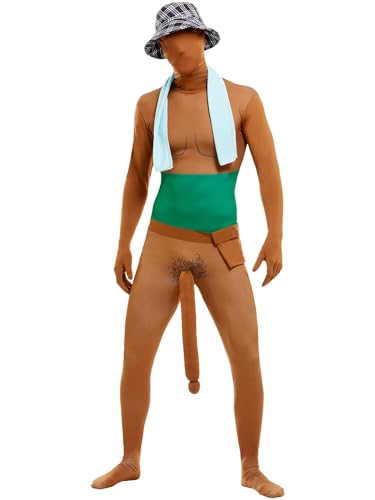 Smiffys Kostüm, Big Willy Man, mit Einteiler, Mütze, Schal und Tasche Smiffys Kostüm, Big Willy Man, mit Einteiler, Mütze, Schal und Tasche von Smiffys