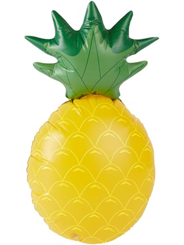 Smiffys Aufblasbare Ananas, Gelb, 59 cm/23 Zoll von Smiffys