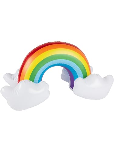 Smiffys Aufblasbarer Regenbogen, Mehrfarbig, 48 cm/19 Zoll von Smiffys