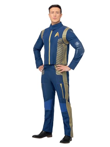 Smiffys Commander-Uniform Star Trek Discovery, Jacke und Hose von Smiffys