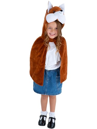 Smiffys Deluxe-Fuchs-Plüschumhang, Kinder Smiffys Deluxe-Fuchs-Plüschumhang, Kinder von Smiffys