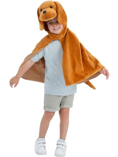 Smiffys Deluxe-Welpe-Plüschumhang, Kinder Smiffys Deluxe-Welpe-Plüschumhang, Kinder von Smiffys