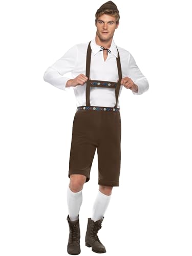 Bavarian Man Costume (XL) von Smiffys