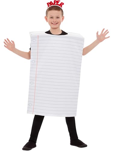 Smiffys Papier-Kostüm, Weiß, Wappenrock & Stirnband Smiffys Papier-Kostüm, Weiß, Wappenrock & Stirnband von Smiffys
