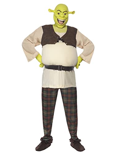 Smiffys Shrek Kostüm für Herren - Grün von Smiffys