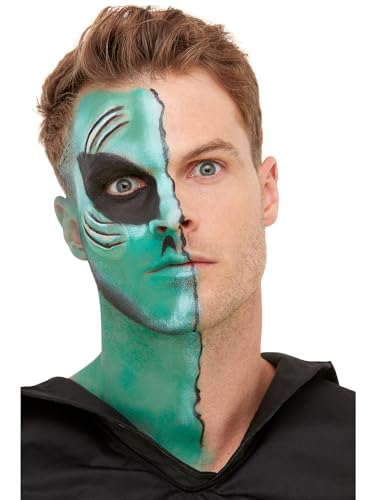 Smiffys Smiffys Make-Up FX, Alien-Set, Aqua, Schminke, Klebstoff, Prothesen & Applikatoren von Smiffys