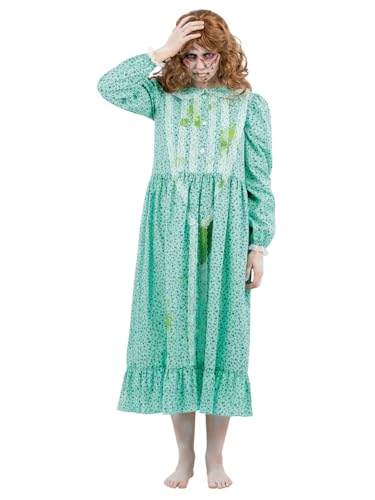 Smiffys The Exorcist, Regan-Kostüm, Kleid mit Kotzaufdruck von Smiffys