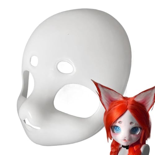 Smileshiney Anime-Maske Cosplay,Anime-Maske | Anime Cosplay Maske,Modische weiße Masken-Kostüm-Requisiten, niedliches Masken-Cosplay-Dekorationszubehör von Smileshiney