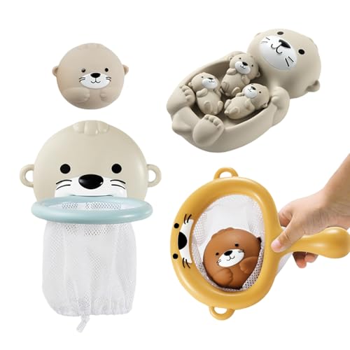 Smileshiney Badespielzeug Für Kinder - Schwimmende Tierfamilie Badespielzeug Für Babys,Interaktive Schwimmtiere Für Pool, , Dusche & Outdoor-Aktivitäten Smileshiney Badespielzeug Für Kinder - Schwimmende Tierfamilie Badespielzeug Für Babys,Interaktive Schwimmtiere Für Pool, , Dusche & Outdoor-Aktivitäten von Smileshiney