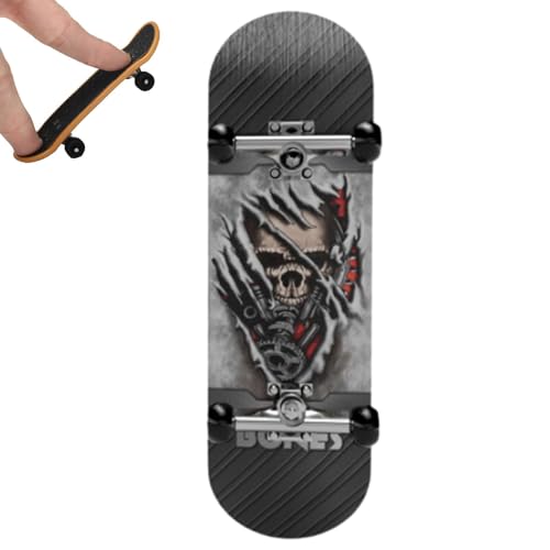 Smileshiney Griffbrett-Skateboard | Fingerspielzeug für Fingerspitzenbewegung,Finger Skate Board für Fingerboard-Spiele, Kreativität, Skateboard-Stunts, Dekoration für den Schreibtisch von Smileshiney