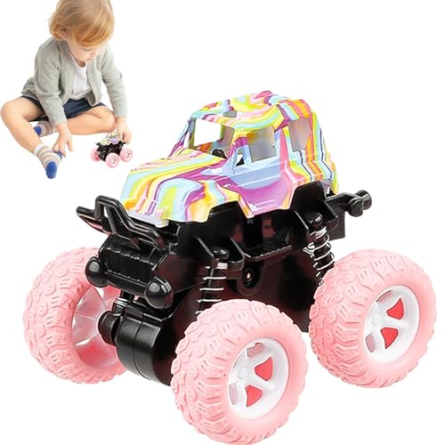 Smileshiney Stunt-Auto-Spielzeug, Stunt-Spielzeug für Kinder - Modellfahrzeug mit Allradantrieb - Reibungsbetriebenes Autospielzeug für Kinder, Spielzeug für, Stuntauto-Modellspielzeug für Zuhause, von Smileshiney