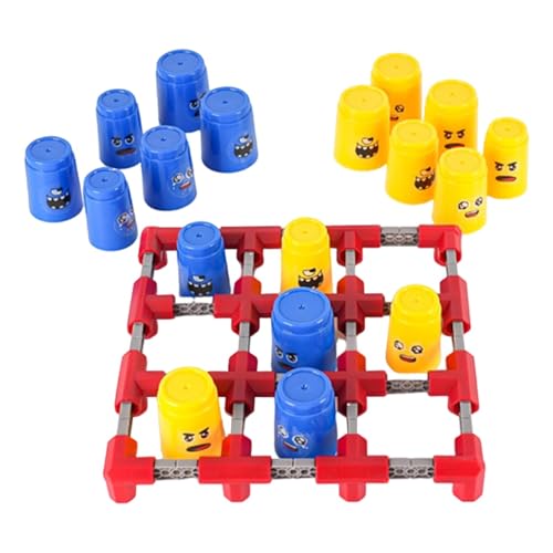 Smileshiney Tischspiel für Kinder, Tischspiele für Kinder | Puzzlespiel Reisespiel - Interaktives Denksportspielzeug, Schachspiel-Strategiespiel für Kinder und Erwachsene, Lernaktivitäten im von Smileshiney