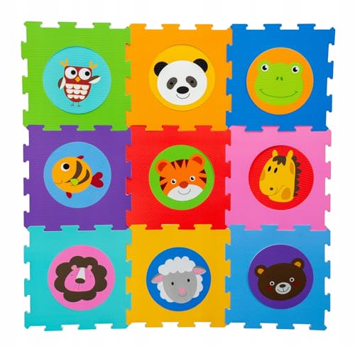 Fußpuzzle Bodenmatte Tiere Smily Play von Smily Play