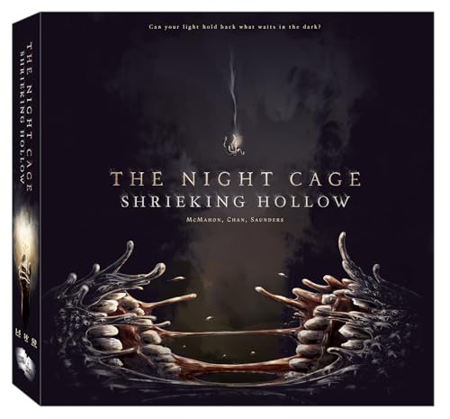 Smirk & Dagger The Night Cage Expansion The Shrieking Hollow Tile Placement Cooperative Board Game with New Threats and Challenges - for Ages 14+, 1 to 5 Players & 40 to 60 Min Playtime von Smirk & Dagger