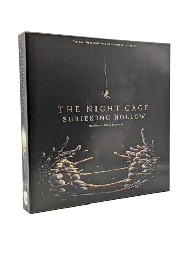 Smirk & Dagger The Night Cage Expansion The Shrieking Hollow Tile Placement Cooperative Board Game with New Threats and Challenges - for Ages 14+, 1 to 5 Players & 40 to 60 Min Playtime von Smirk & Dagger