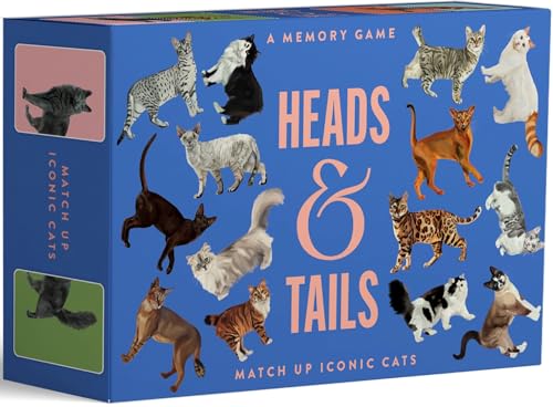 Smith Street Books Heads & Tails - Cat Memory Cards: Match Up Iconic Cats von Smith Street Books