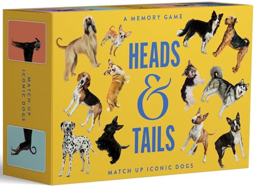 Smith Street Books Heads & Tails - Dog Memory Cards: Match Up Iconic Dogs von Smith Street Books