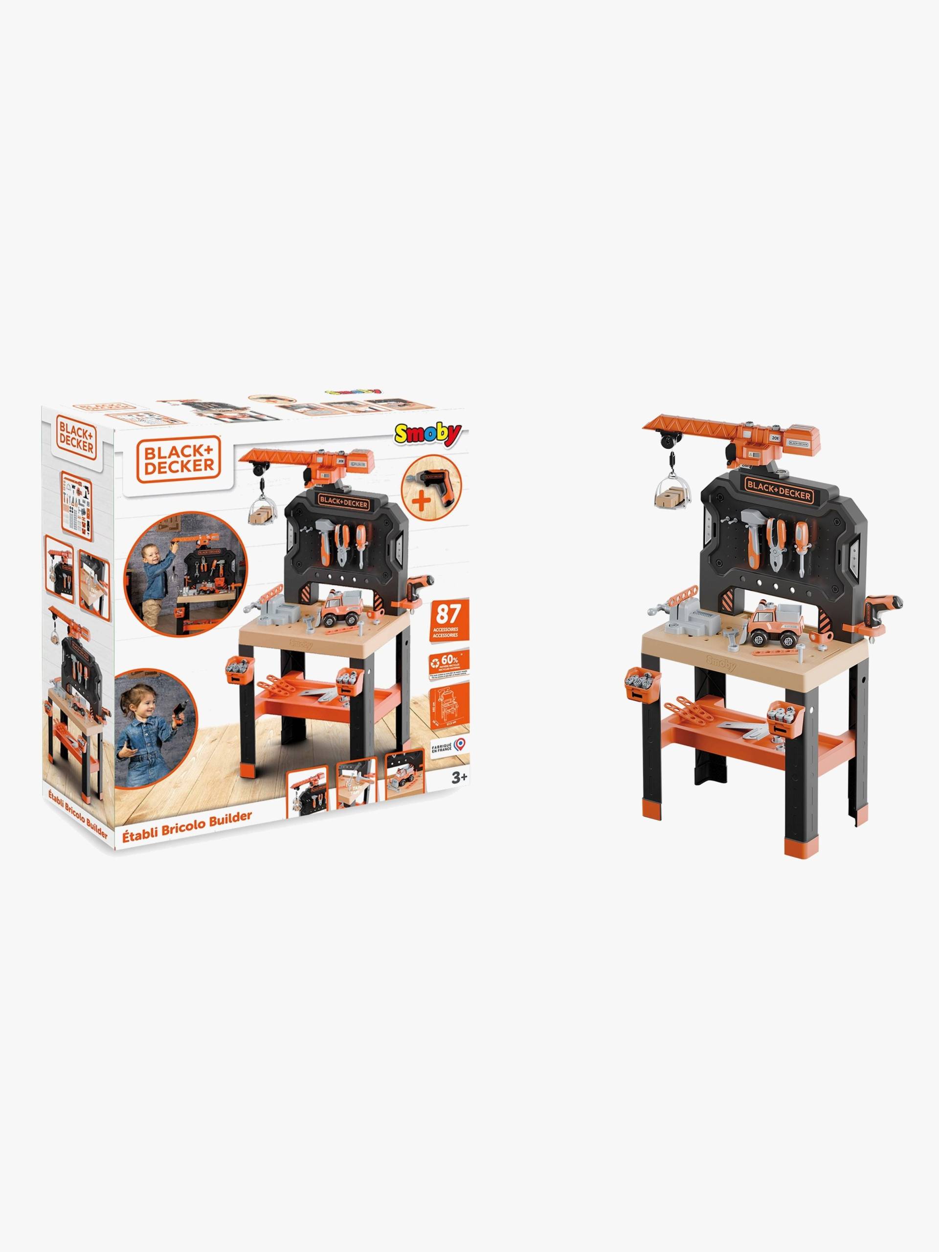 BLACK+DECKER Bricolo Werkzeugbank Bauen BLACK+DECKER Bricolo Werkzeugbank Bauen von Smoby