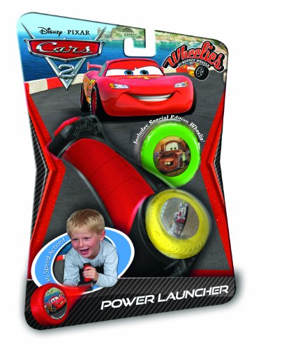 Dickie-Spielzeug 203089518 - Cars 2 - Wheelies Power Launcher, inklusiv 1 Special-Edition Wheelie, 14 cm, bunt von Smoby