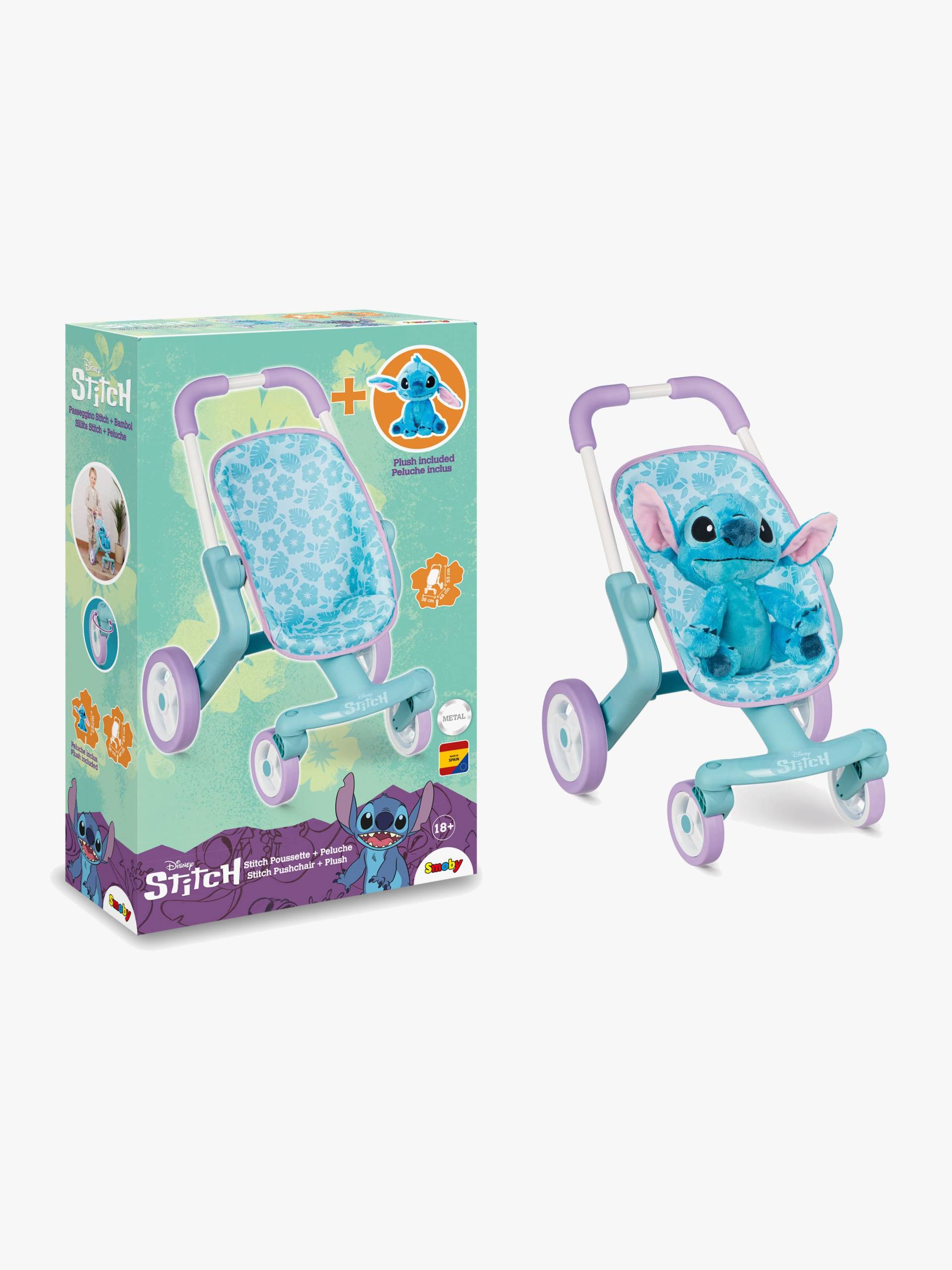 Disney Stitch Wagen mit Kuscheltier Disney Stitch Wagen mit Kuscheltier von Smoby