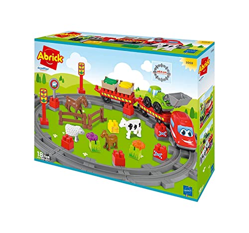 Ecoiffier 3068 - Abrick Landzug-Spielset von Smoby