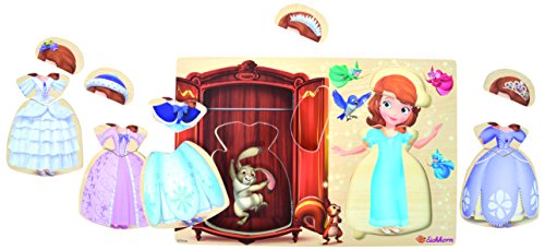 Eichhorn Simba 100003358 - Disney Sofia The First - Umzieh Puzzle von Smoby