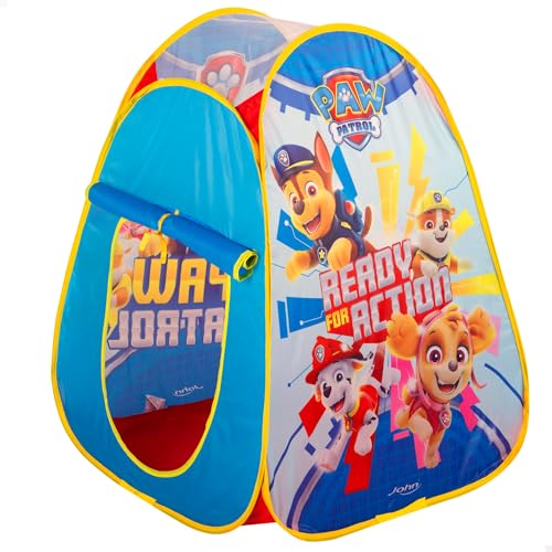 John 71044 - Pop Up Spielzelt Paw Patrol - ca. 75 x 75 x 90 cm - Schneller und einfacher Auf- & Abbau von Smoby