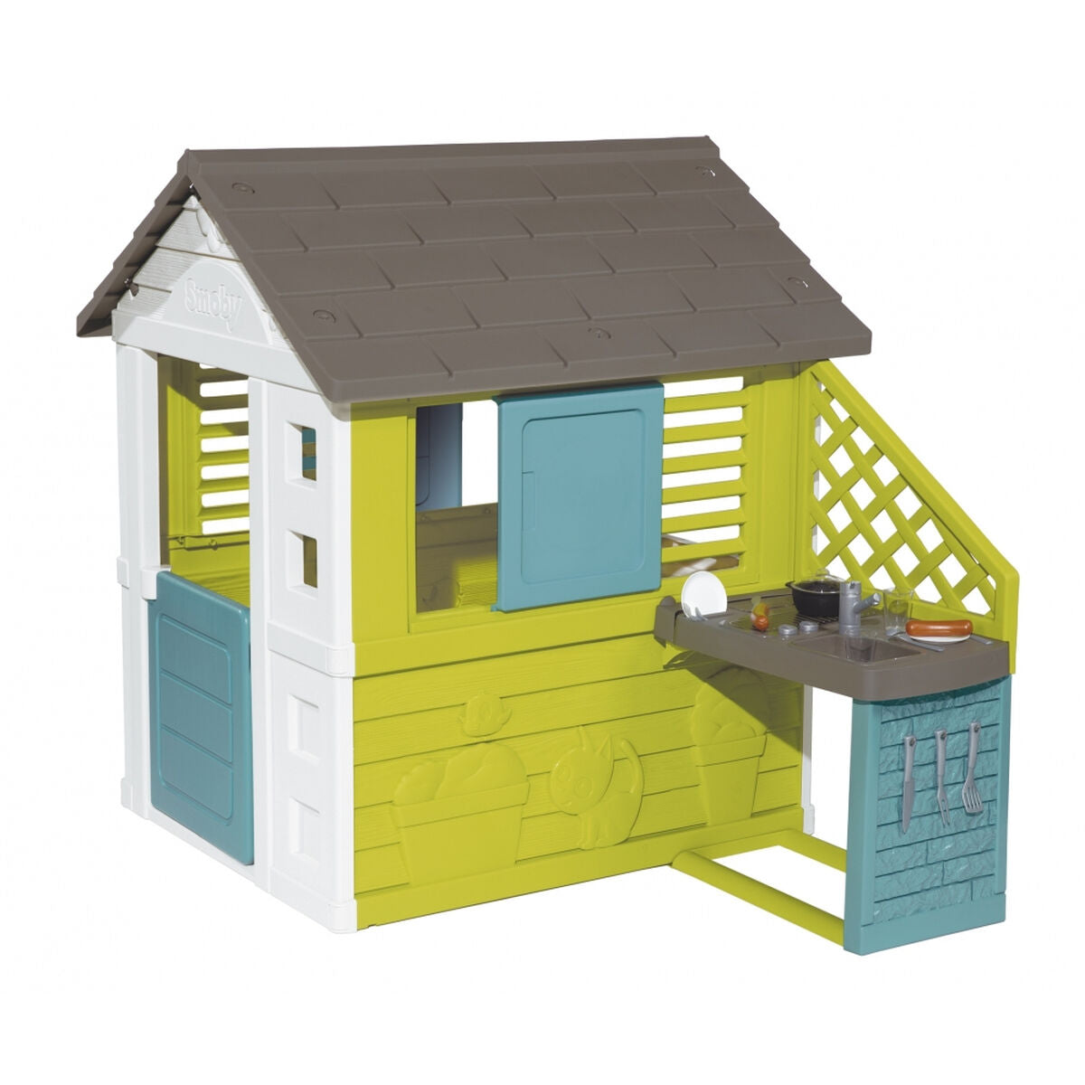 Kinderspielhaus Smoby Pretty 145 x 127 x 110 cm von Smoby