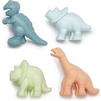 SMOBY 7600000463 Ecoiffier 4 Dinosaurier - Sandförmchen von Smoby