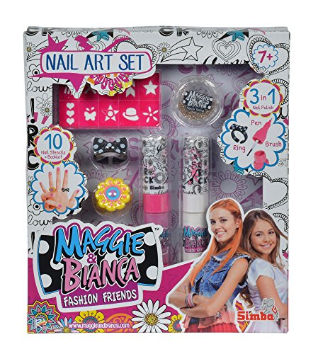 Simba 109273059 - "Maggie & Bianca Nail Art Set von Smoby