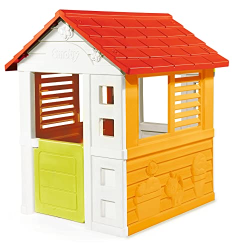 Smoby Gartenhaus Sunny ab 2 Jahren 7600810707 98x110x127 cm von Smoby