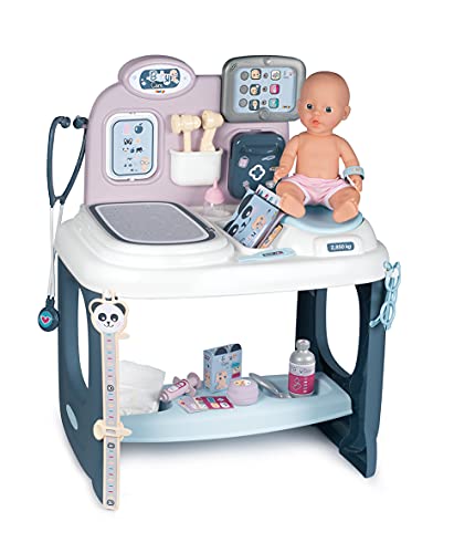 Smoby – Baby Care Center - für Puppen bis 38 cm – mit mechanischer Waage, Untersuchungstisch und alles was zu einem Arztbesuch gehört, für Kinder ab 3 Jahren Smoby – Baby Care Center - für Puppen bis 38 cm – mit mechanischer Waage, Untersuchungstisch und alles was zu einem Arztbesuch gehört, für Kinder ab 3 Jahren von Smoby
