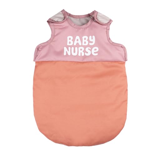 Smoby - Baby Nurse Puppen-Schlafsack für Puppen bis 42 cm (Puppe Nicht enthalten) - Weich wattiert & gemütlich - Für realistische Rollenspiele, für Kinder ab 18 Monaten Smoby - Baby Nurse Puppen-Schlafsack für Puppen bis 42 cm (Puppe Nicht enthalten) - Weich wattiert & gemütlich - Für realistische Rollenspiele, für Kinder ab 18 Monaten von Smoby