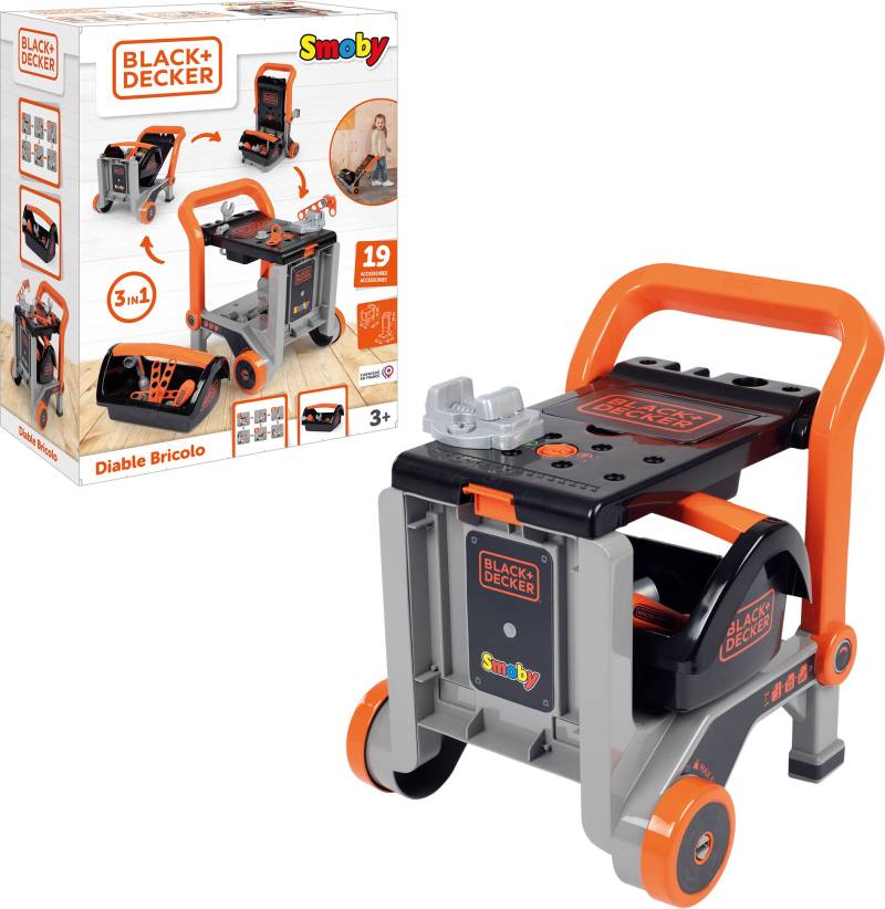 Smoby Black &  Decker Bricolo Devil Workmate Werkbank von Smoby