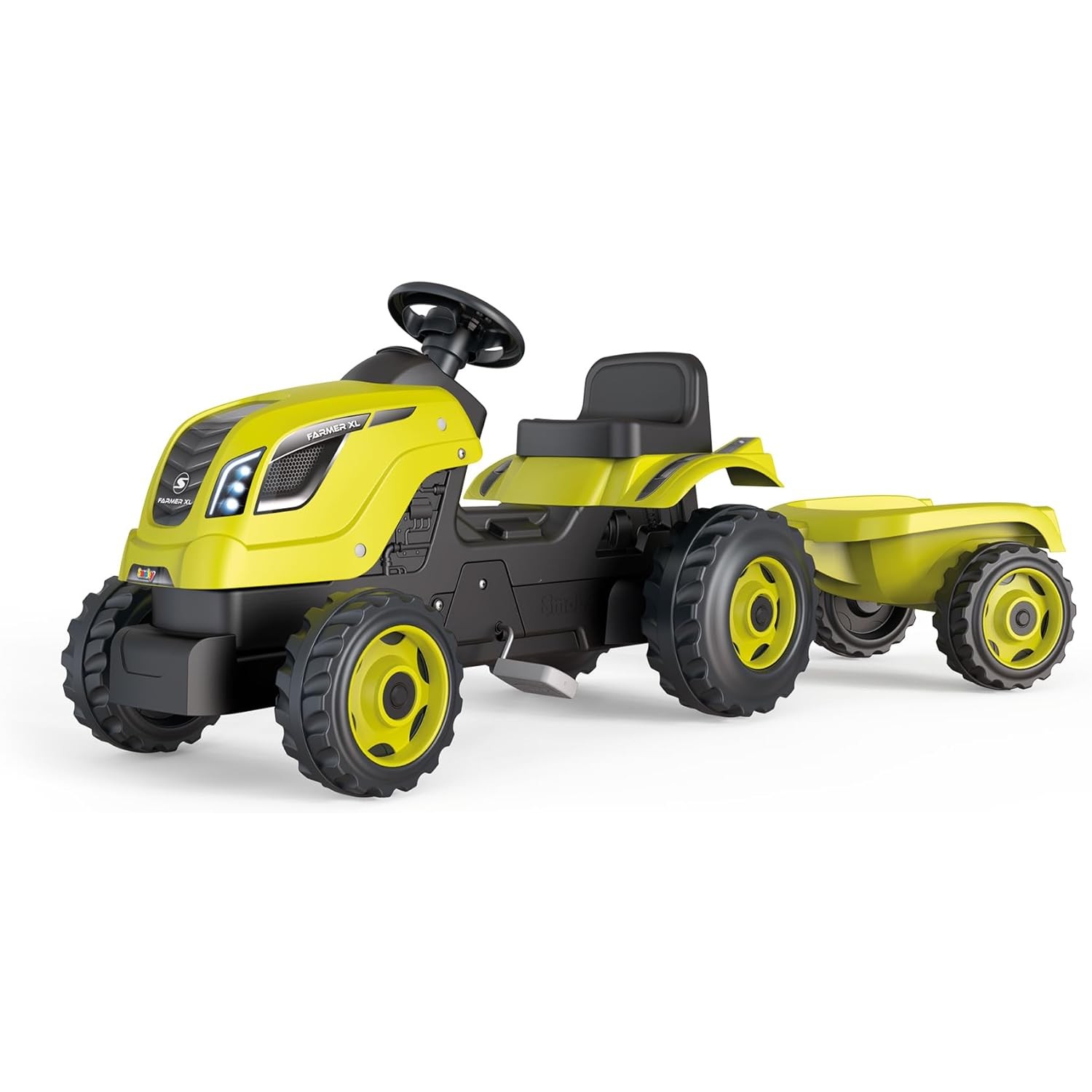 Smoby Blauen Farmer XL-Traktor ein echter Kleinbauer! von Smoby