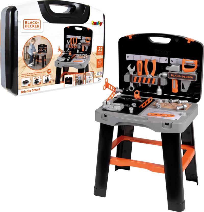 Smoby Black + Decker Bricolo Smart Werkbank von Smoby