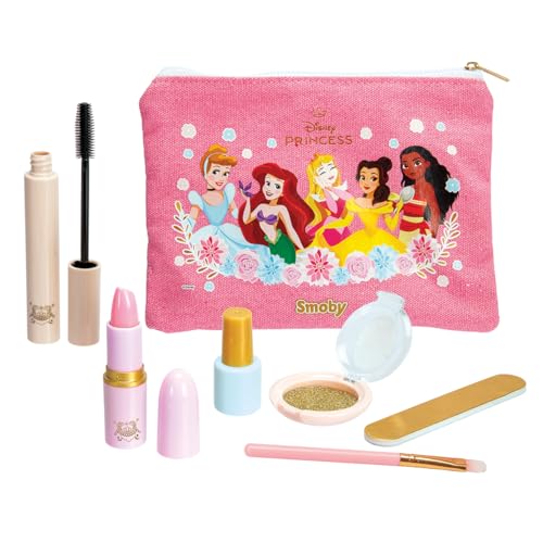 Smoby – Disney Princess Make Up Set – Schminkspielzeug mit 6 Zubehörteilen – Beauty-Spielset mit unechter Spielkosmetika im Etui für Kinder ab 3 Jahren Smoby – Disney Princess Make Up Set – Schminkspielzeug mit 6 Zubehörteilen – Beauty-Spielset mit unechter Spielkosmetika im Etui für Kinder ab 3 Jahren von Smoby