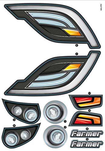 Smoby Ersatzteil AAL3791 Sticker Aufkleber Traktor Farmer XL Smoby Ersatzteil AAL3791 Sticker Aufkleber Traktor Farmer XL von Smoby