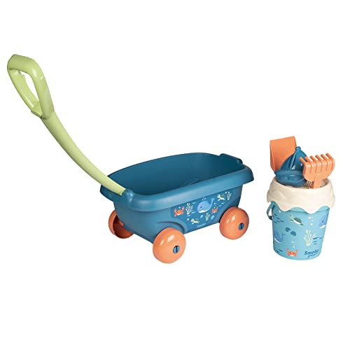 Chariot de plage garni Smoby Green - Smoby - Bleu - A partir de 18 mois von Smoby