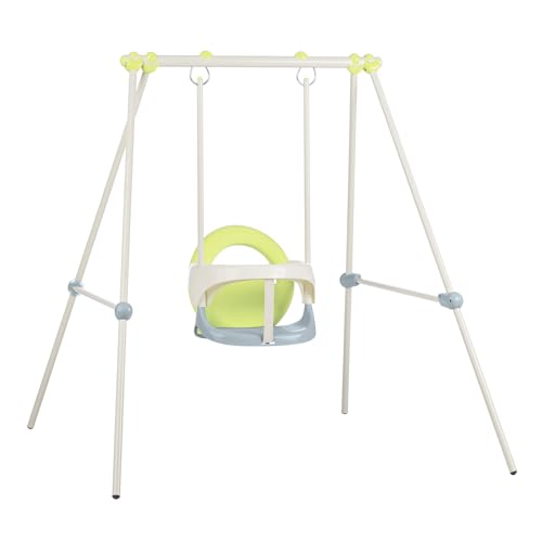 Smoby Life - Metall-Babyschaukel - Sicherer Babysitz, UV-beständig, Indoor & Outdoor mit min. 19% Recycling-Anteil - ab 6 Monaten von Smoby