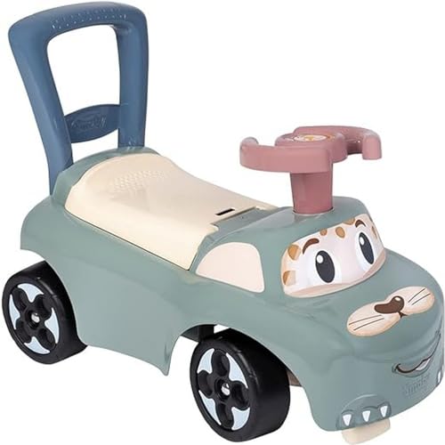 Smoby - Little Smoby Mein erstes Auto Rutscherfahrzeug - Kinderfahrzeug mit Staufach und Kippschutz, für drinnen und draußen, für Kinder ab 10 Monaten von Smoby