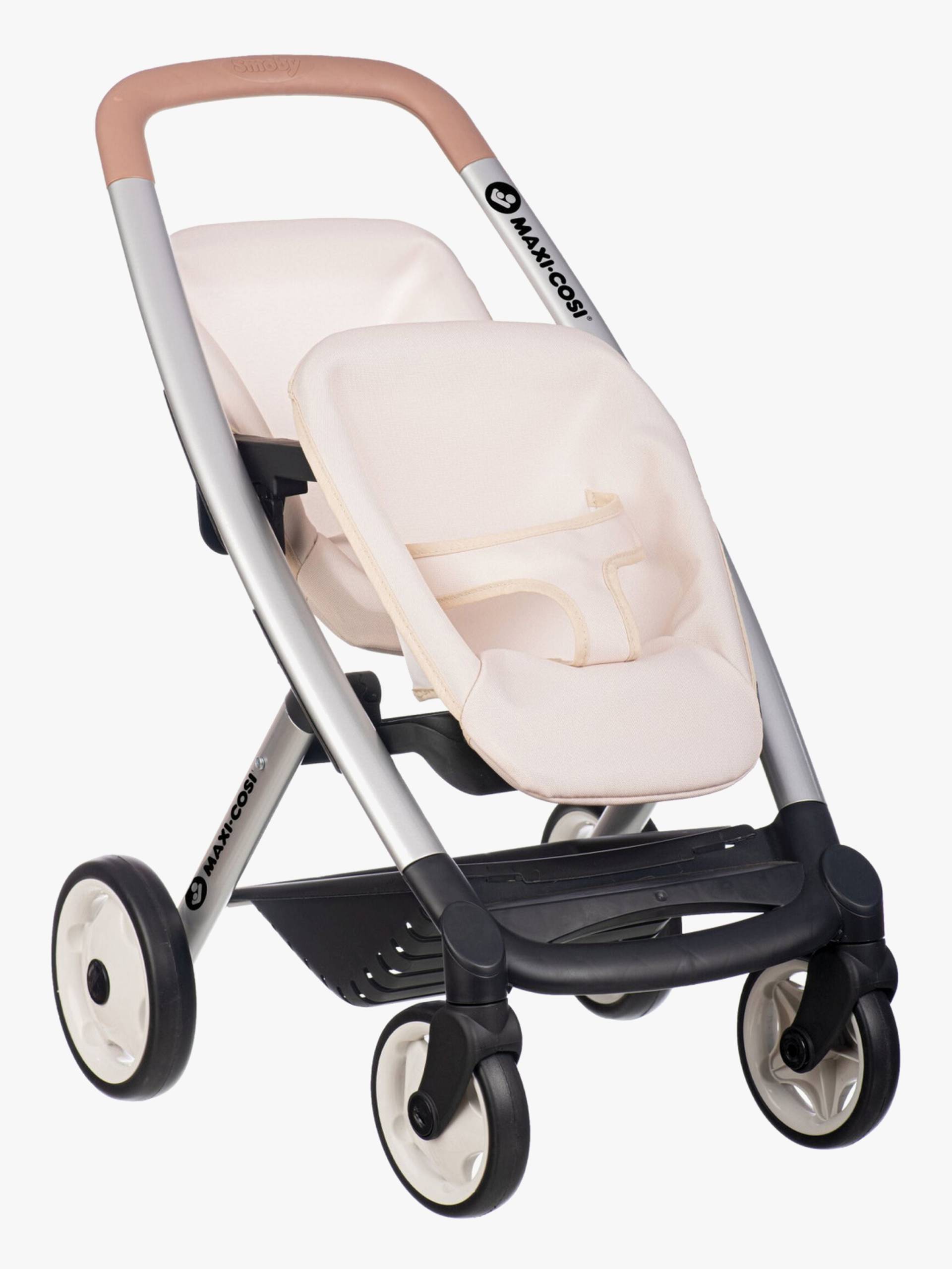 Smoby MAXI-COSI Zwillingswagen, Beige Smoby MAXI-COSI Zwillingswagen, Beige von Smoby